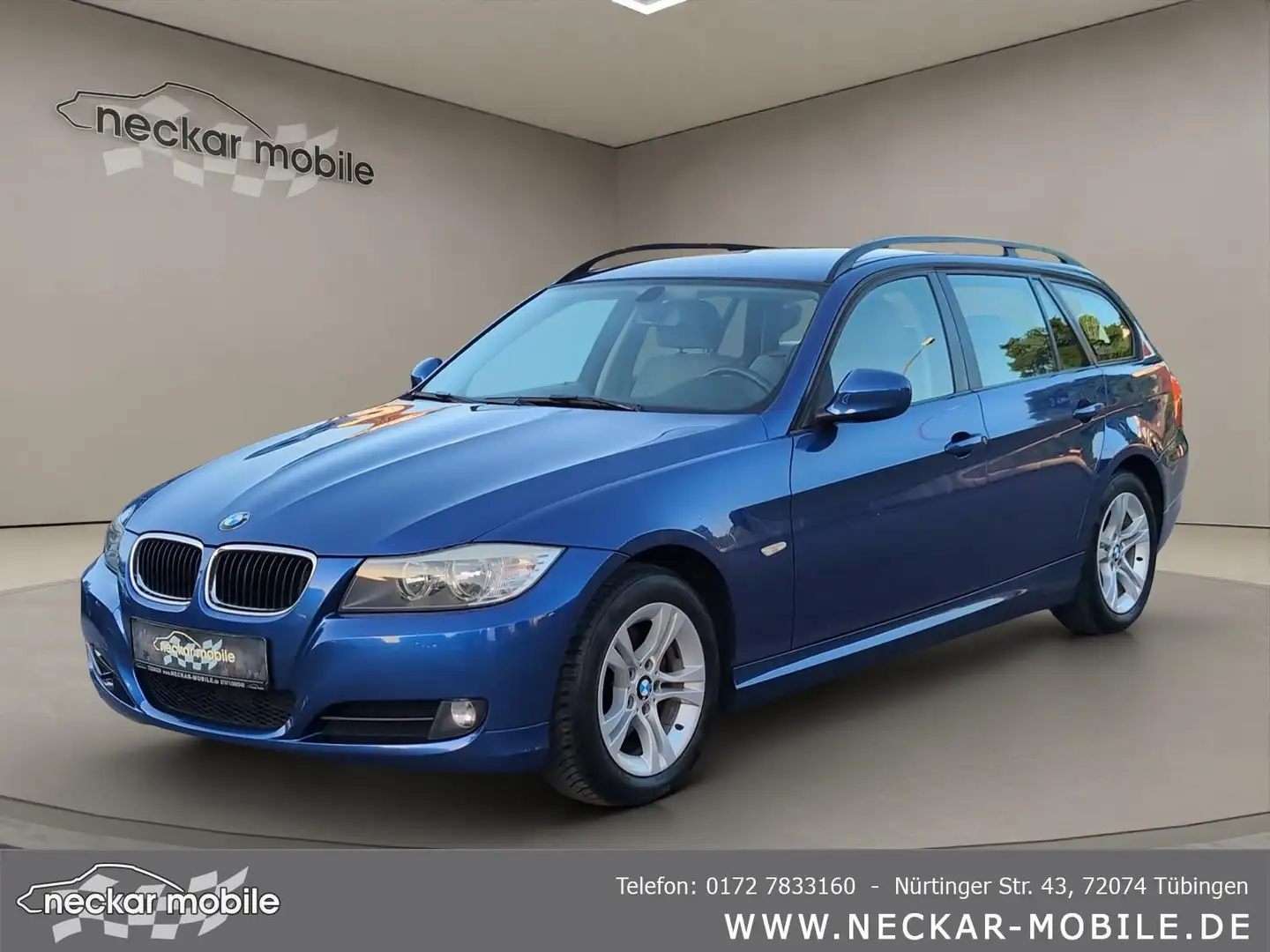 BMW 318 i Klimatronic Partronik Sitzhzg Scheckheftgpfl Bleu - 1