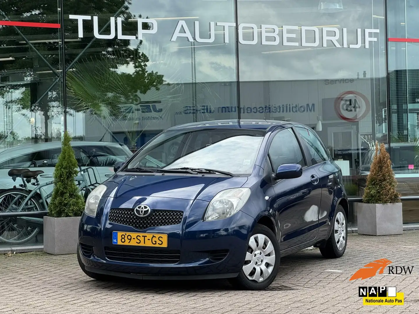 Toyota Yaris 1.0 VVTi Sol 3 drs 2006 Airco Dealer onderhoud Azul - 1