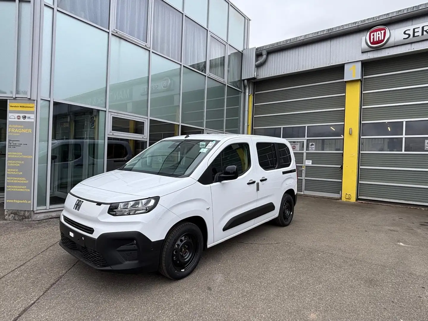 Fiat Doblo Doblo M Diesel 130 S Weiß - 1