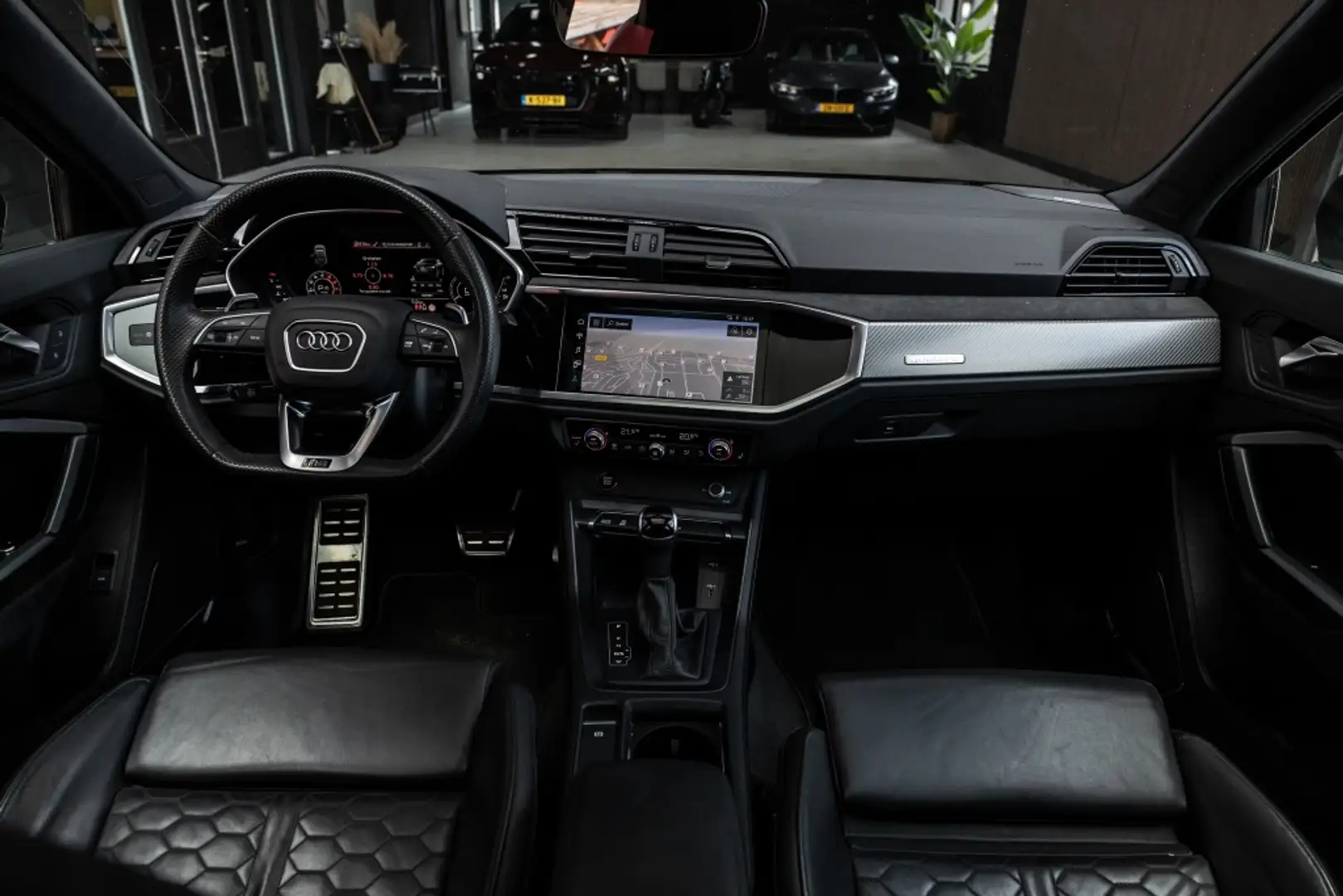 Audi RS Q3 RSQ3 Sportback | B&O | Pano | Leder TFSI Fekete - 2