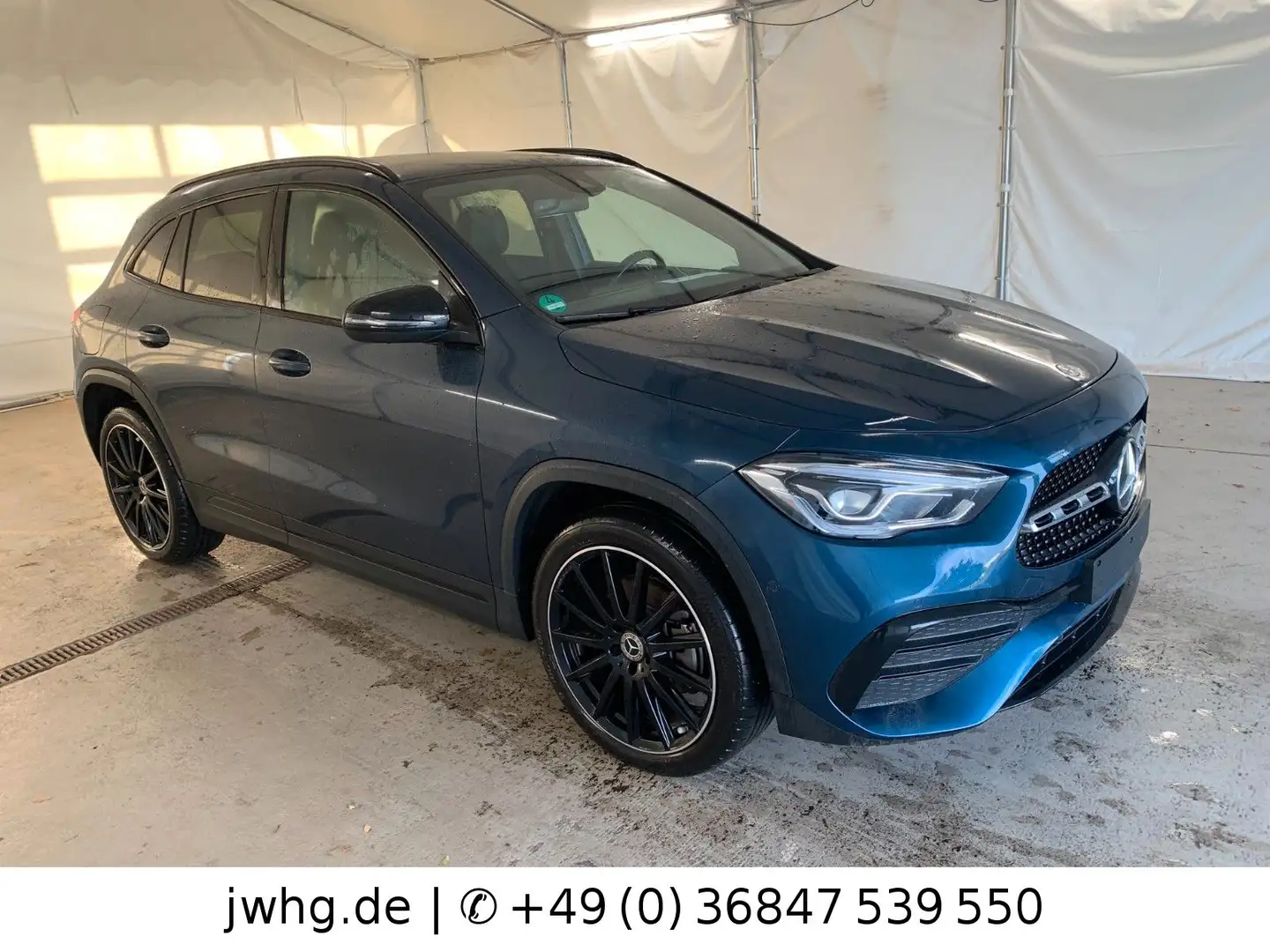 Mercedes-Benz GLA 250 e 2x AMG Widescreen 20" Memory Night +++ Blau - 2