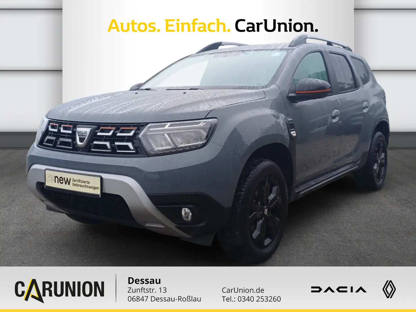 Dacia Duster Sondermodell Extreme TCe 150 4WD Grau - 1