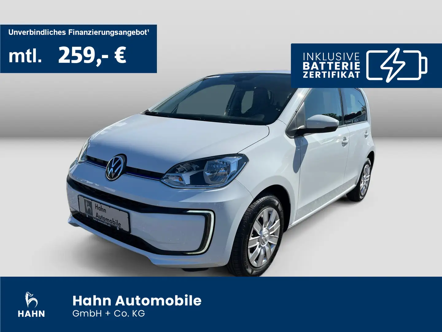 Volkswagen e-up! Move UP! Climatr GRA Bluetooth CAM Sitzhzg Weiß - 1