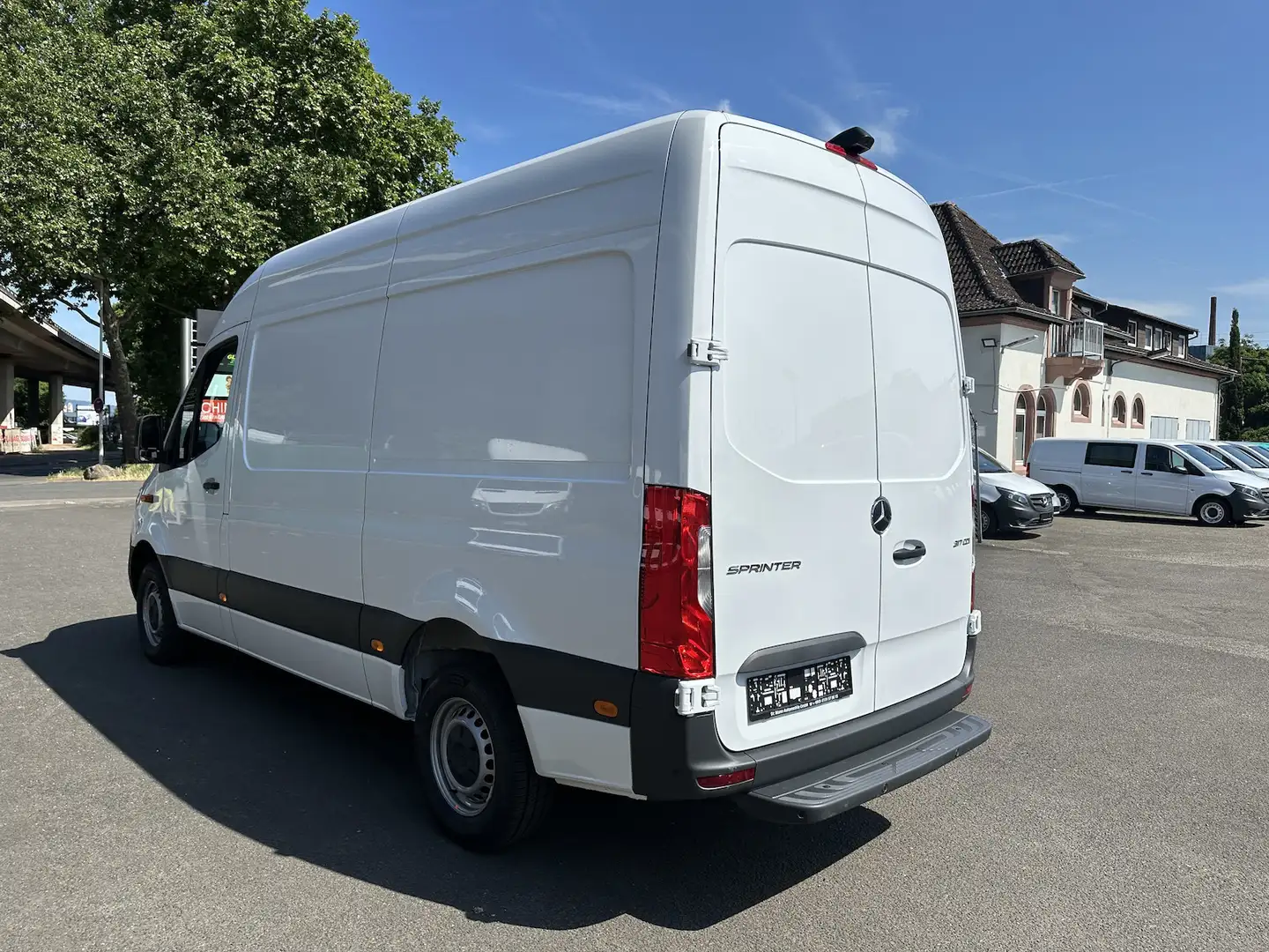 Mercedes-Benz Sprinter 317 CDI RWD L2 Schwingsitz Top Ausstattung Blanc - 2