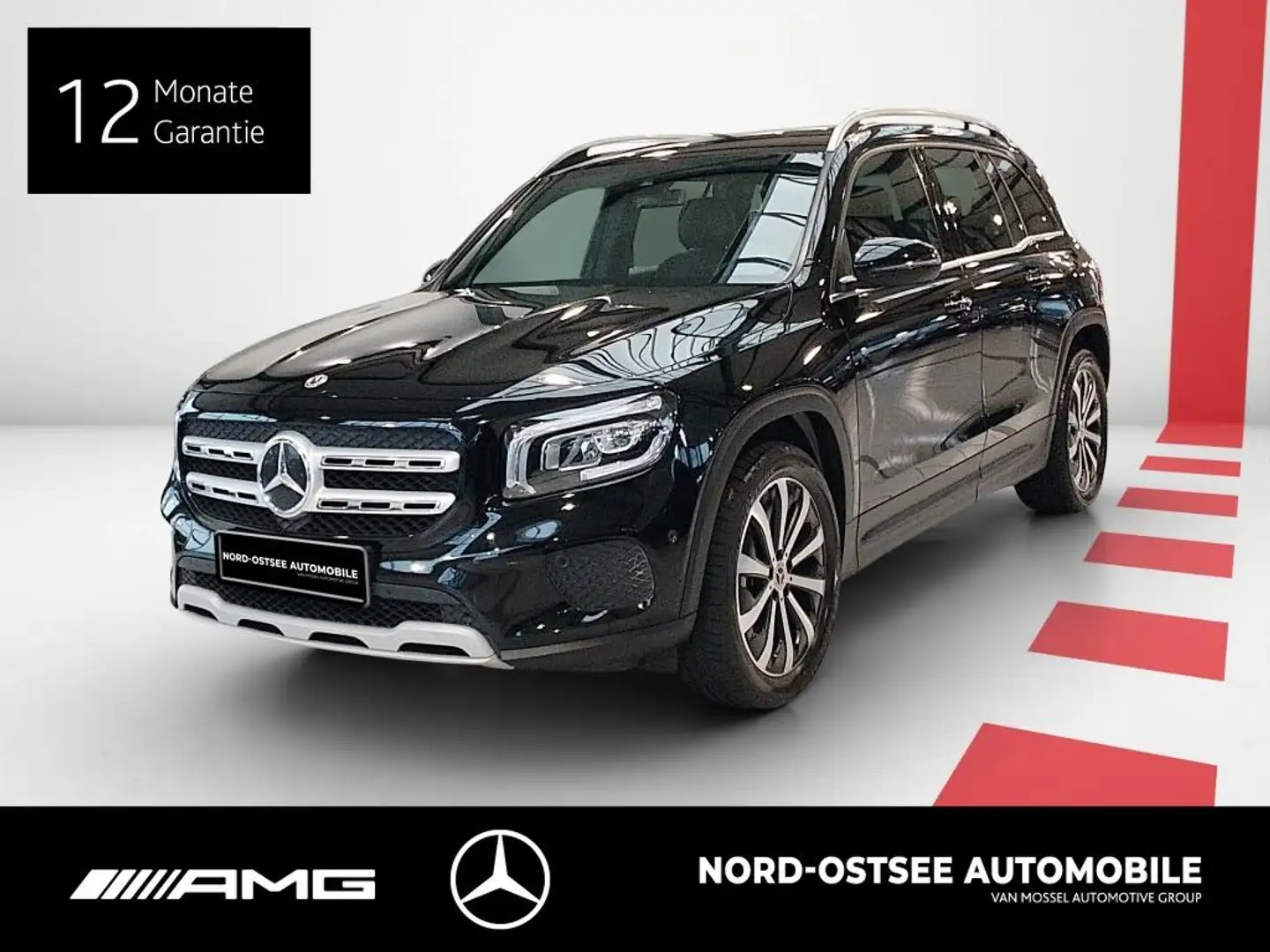 Mercedes-Benz GLB 200 d STYLE NAVI KAMERA TEMPOMAT AHK LED Zwart - 1