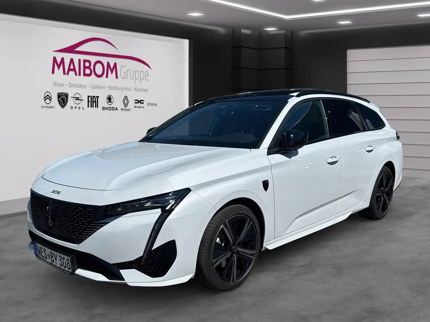 Peugeot 308 SW GT PureTech 130 EAT 8 Weiß - 1