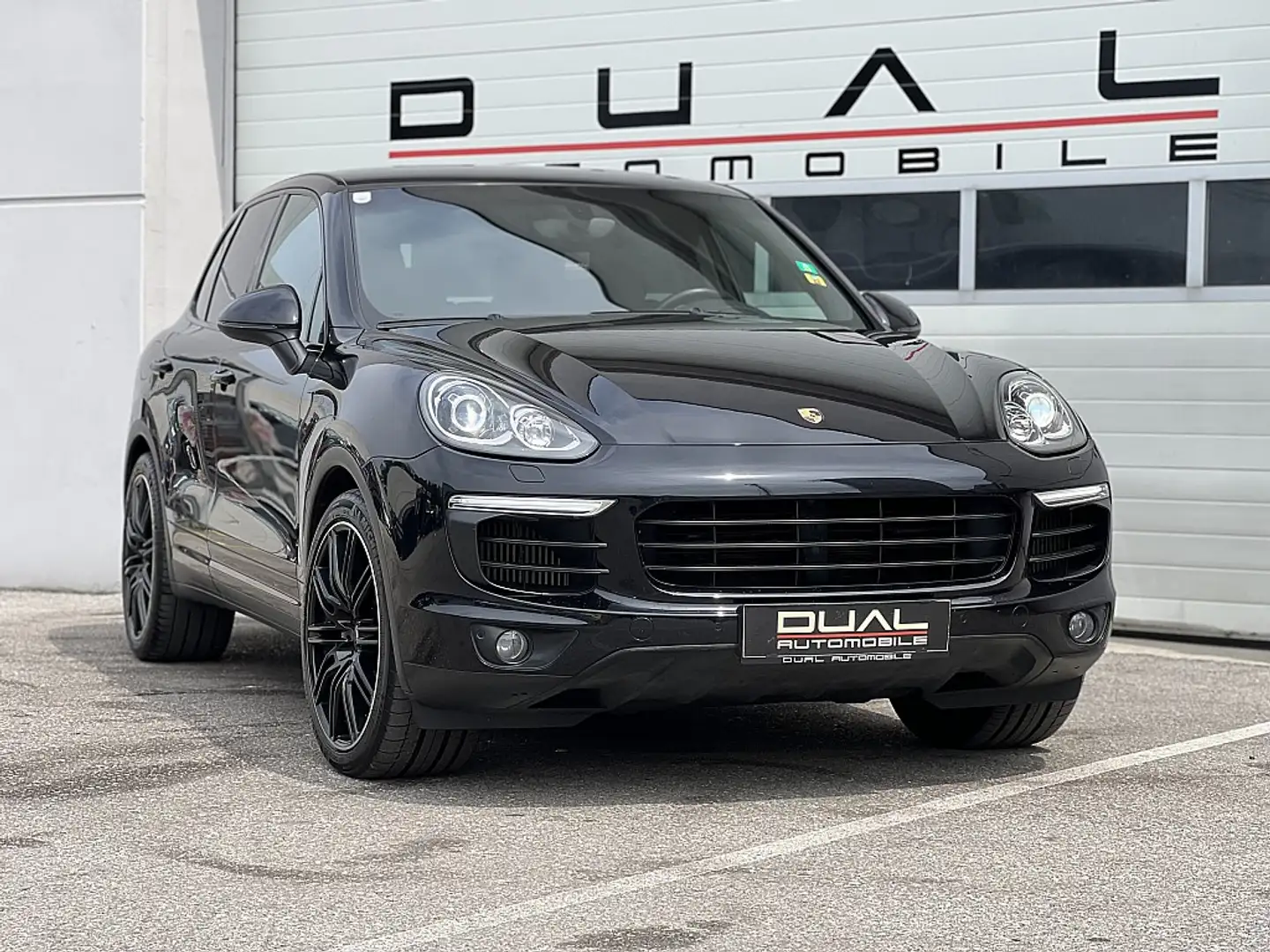 Porsche Cayenne II S 4,2 Aut.|V8 DIESEL|KEYLESS-GO|LUFT|RFK|NAVI Schwarz - 2