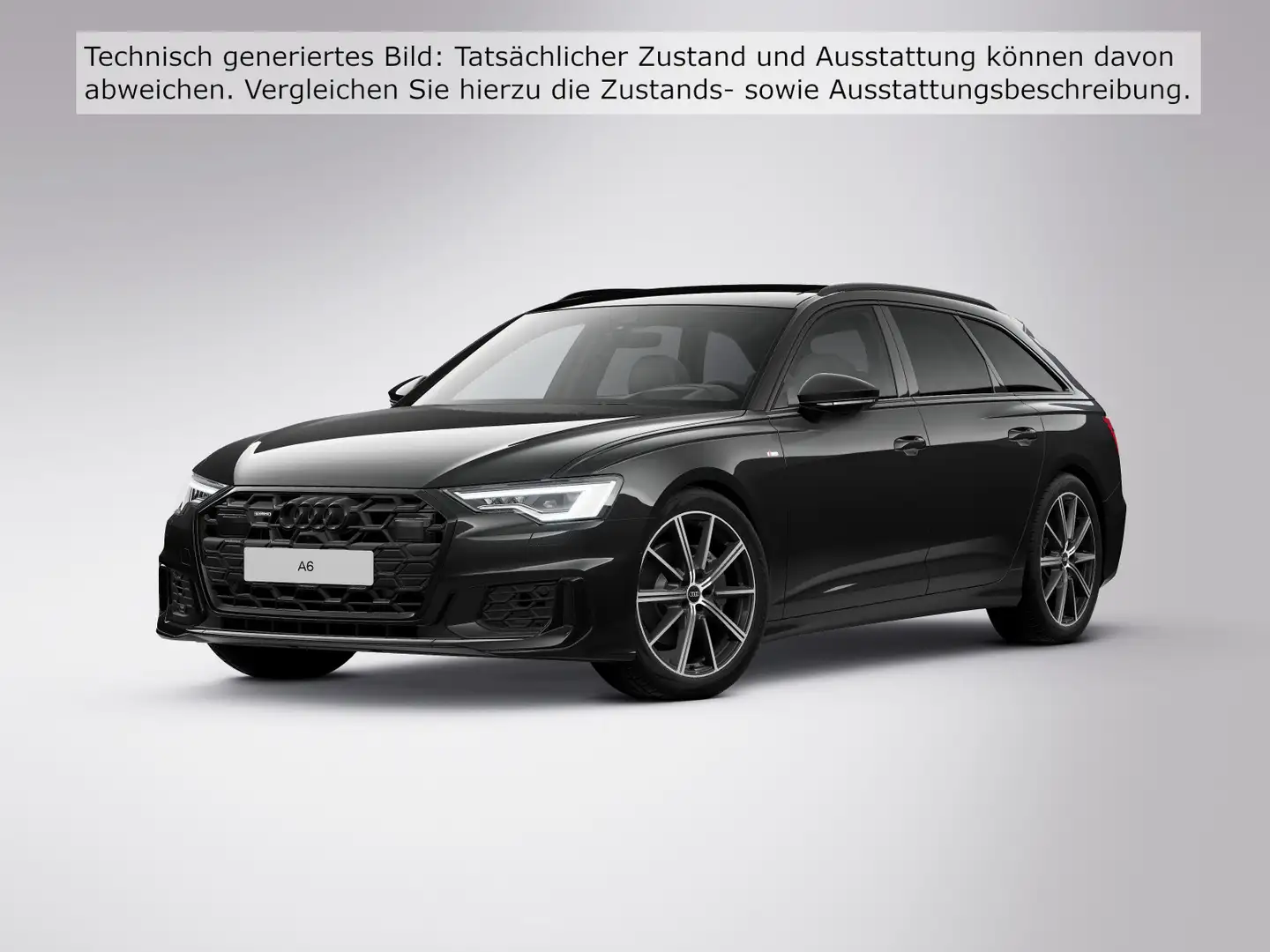 Audi A6 Design S line 45 TDI qu. S tr. Schwarz - 2