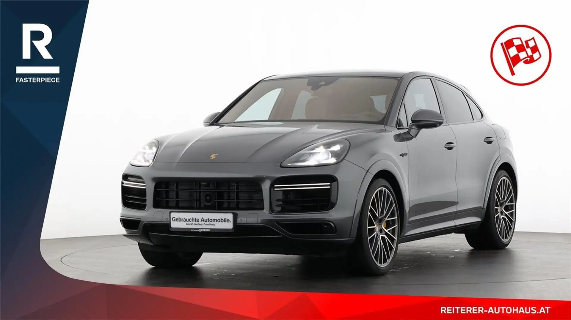Porsche Cayenne Coupe Turbo S E-Hybrid Grau - 1