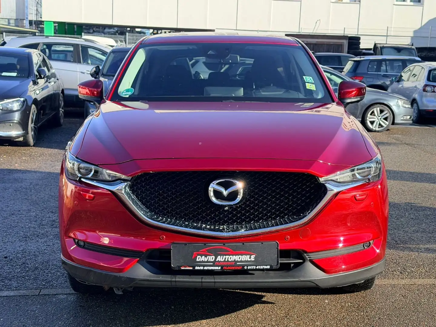 Mazda CX-5 SPORTSLINE/2WD/KLIMA/AUTOMATIK/1.HAND/LED* Rot - 2