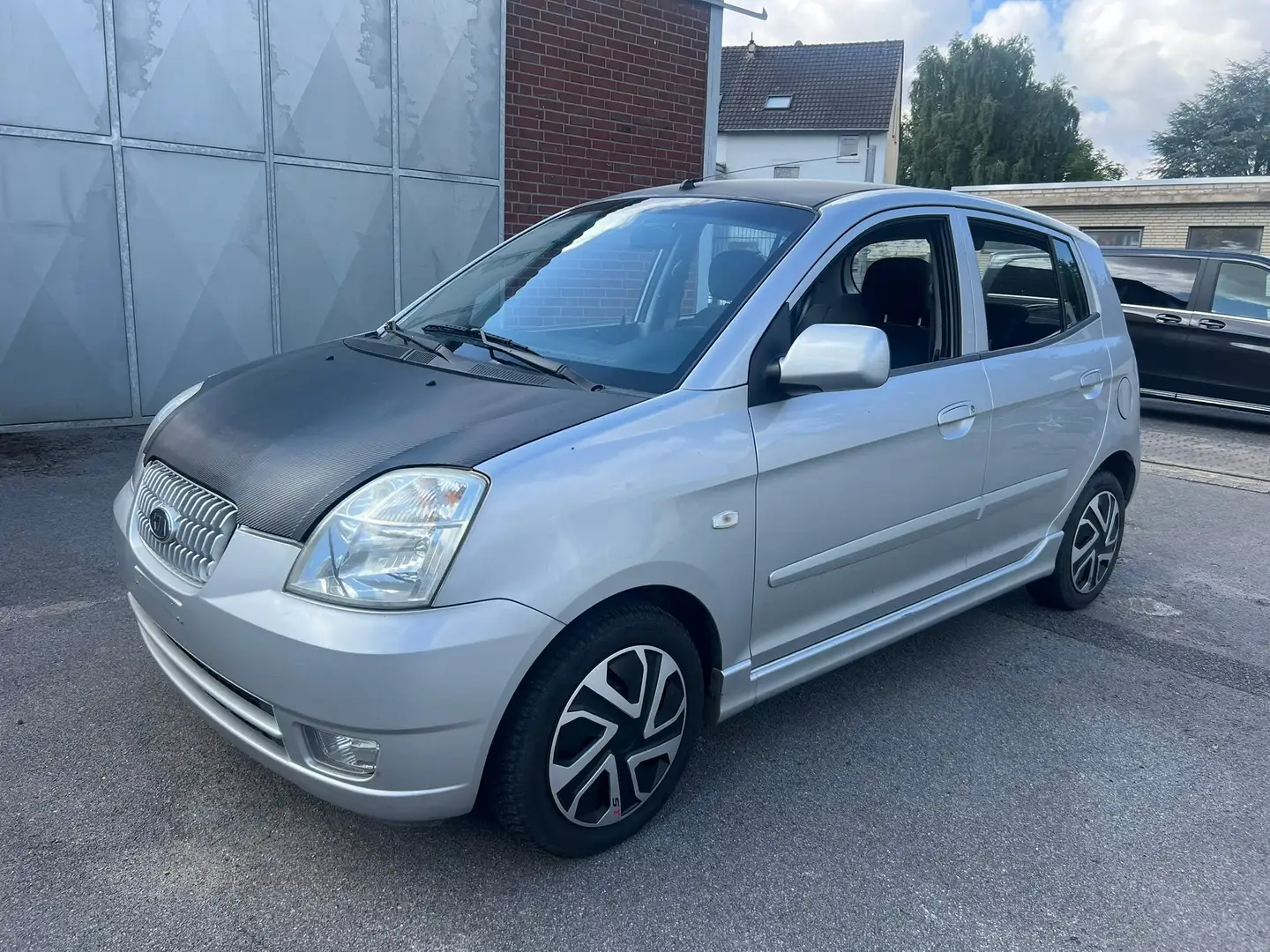 Kia Picanto 1.1 EX  Klima Motor Gris - 2