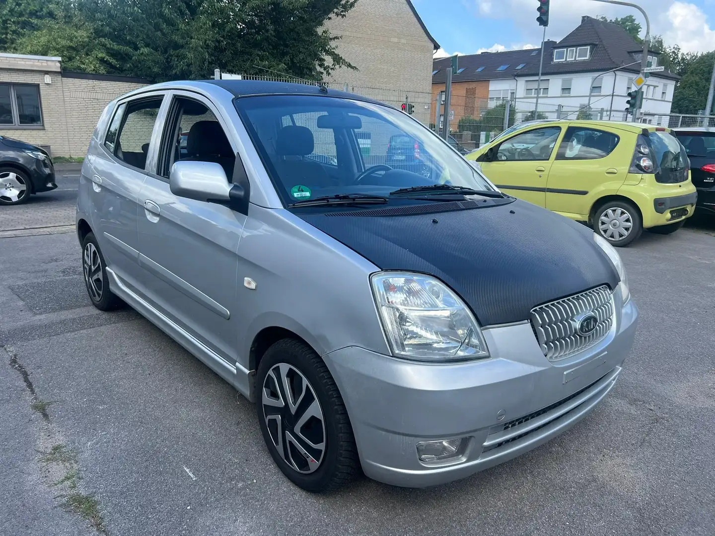 Kia Picanto 1.1 EX  Klima Motor Gris - 1