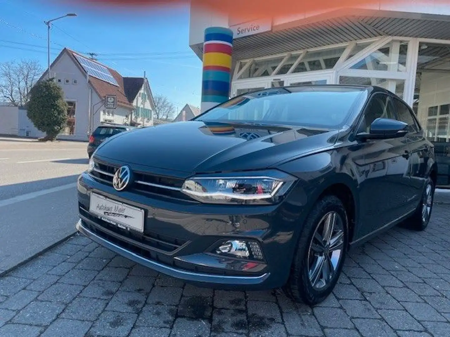 Volkswagen Polo 1.0 TSI OPF DSG Highline/LED/SHZ/PDC Gris - 2
