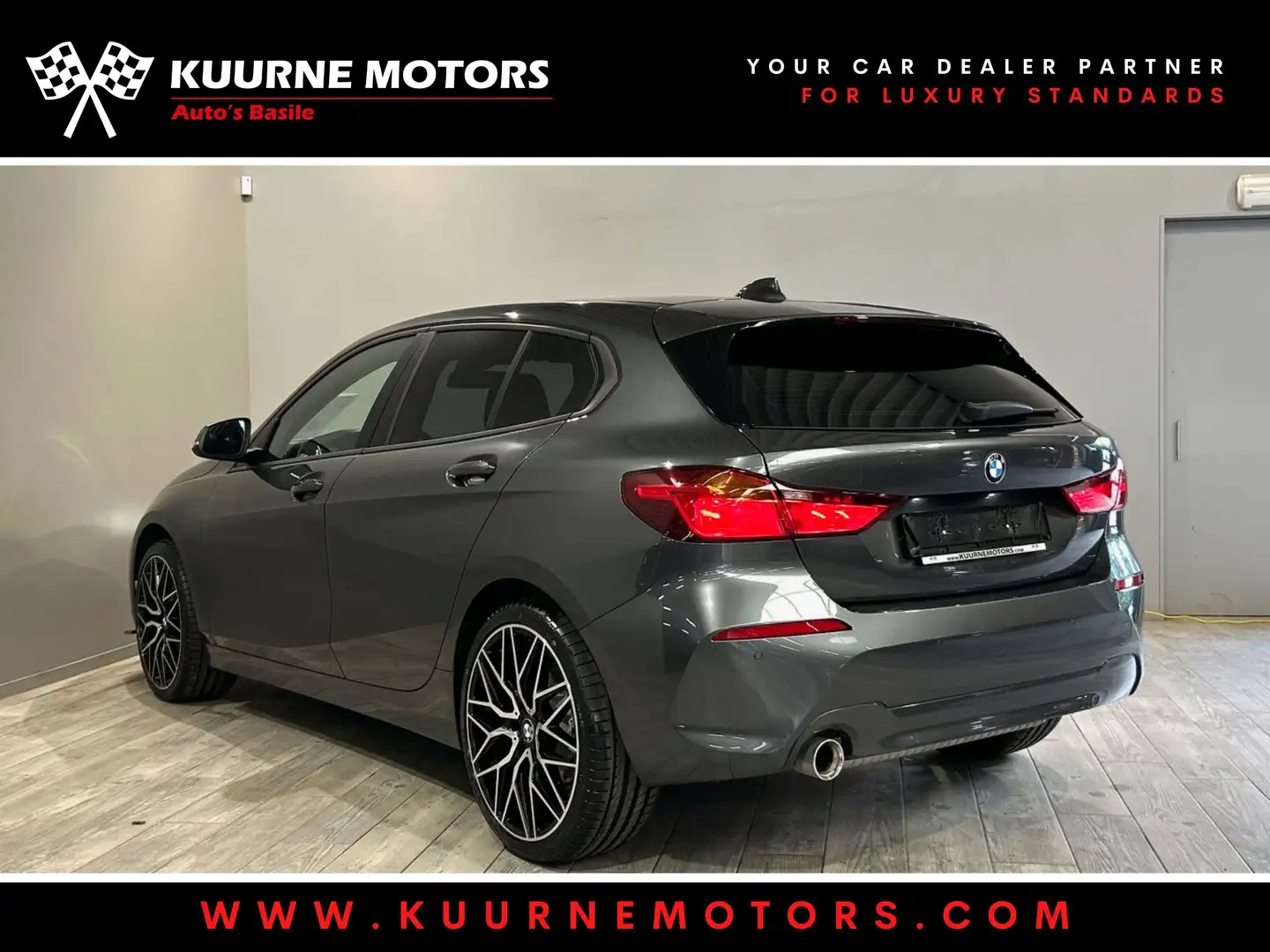BMW 118 i Alu19\/Leder/Gps/Carplay/Cruise/Bt *1j garantie* Gris - 2