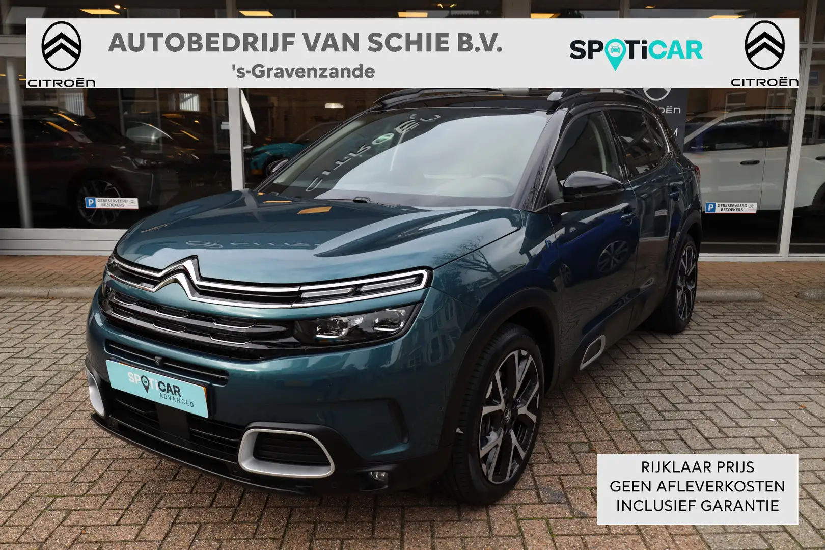 Citroen C5 Aircross Plug-in Hybrid 225 Shine Automaat Trekhaak | Leer Groen - 1