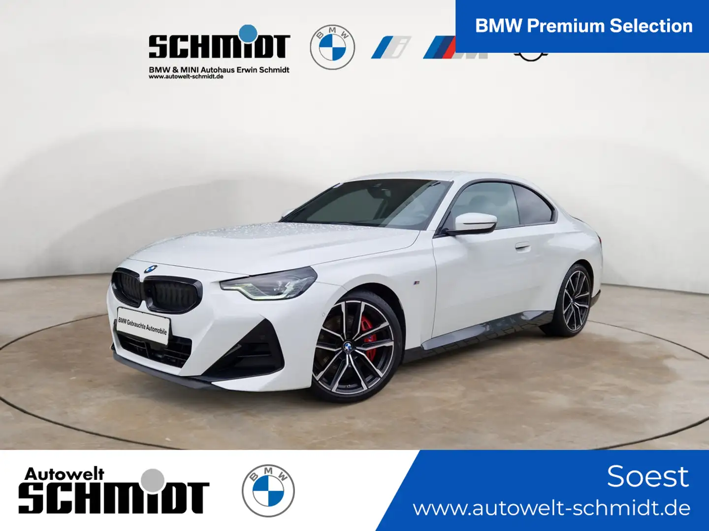 BMW 230 i Coupe M Sport + 2Jahre-BPS.-GARANTIE Blanc - 1