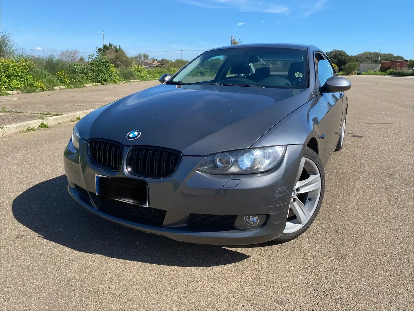 BMW 320 320d Coupe Attiva 177cv Grigio - 1