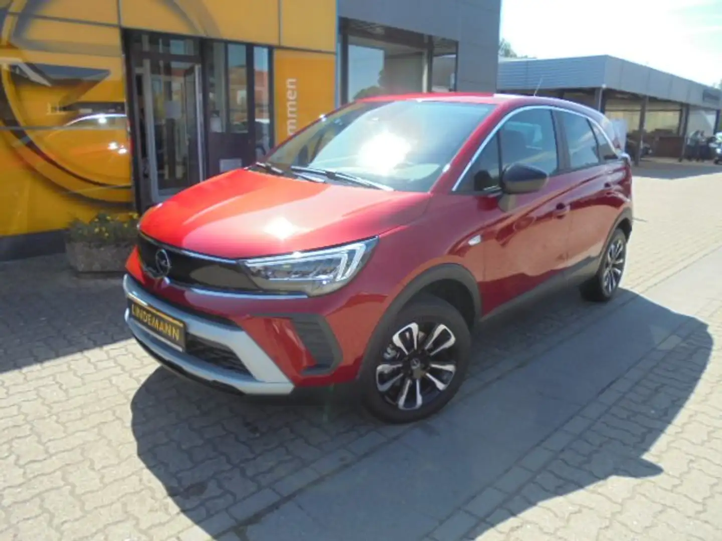 Opel Crossland 1.2 AT Elegance Navi/Kamera/SHZ/LHZ/GripControl Rot - 2
