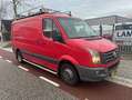 Volkswagen Crafter 50 2.0 TDI 120KW L2H1 LANG AIRCO HOGEDRUKREINIGING Rood - thumbnail 1