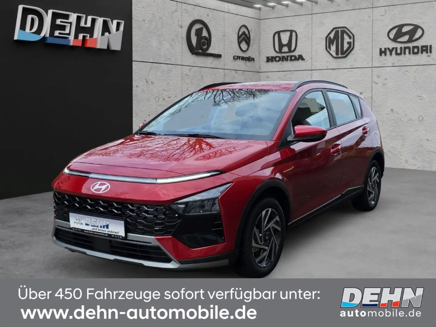 Hyundai BAYON Trend Mj25 7-DCT 1.0 T-GDi Navi Digitales Cockpit Rouge - 2