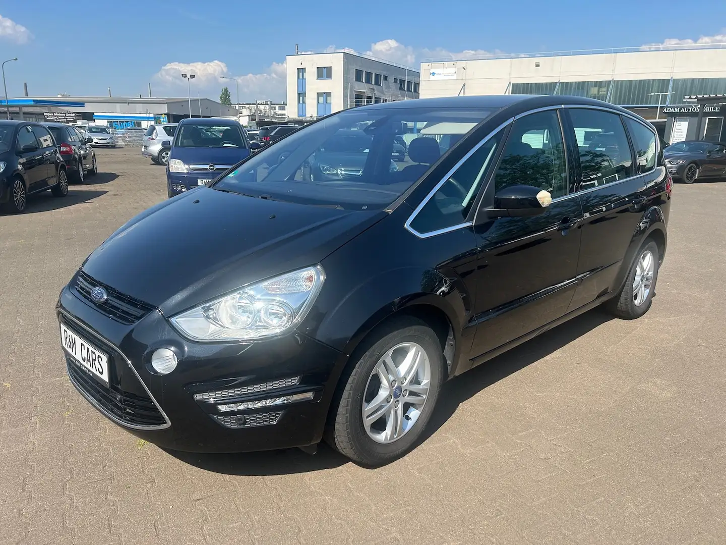 Ford S-Max Diesel Titanium Top Zustand 7 Sitzer Чорний - 2