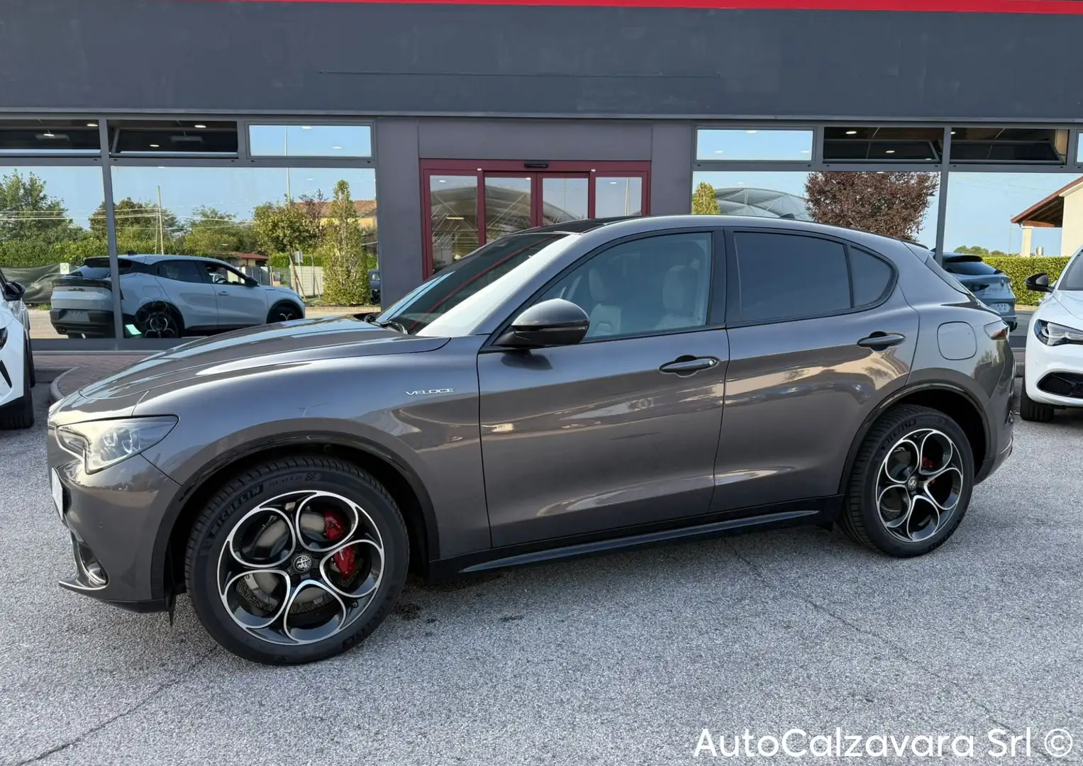Alfa Romeo Stelvio 2.2 Turbodiesel 210 CV AT8 Q4 Veloce / R7E00545 Grigio - 2