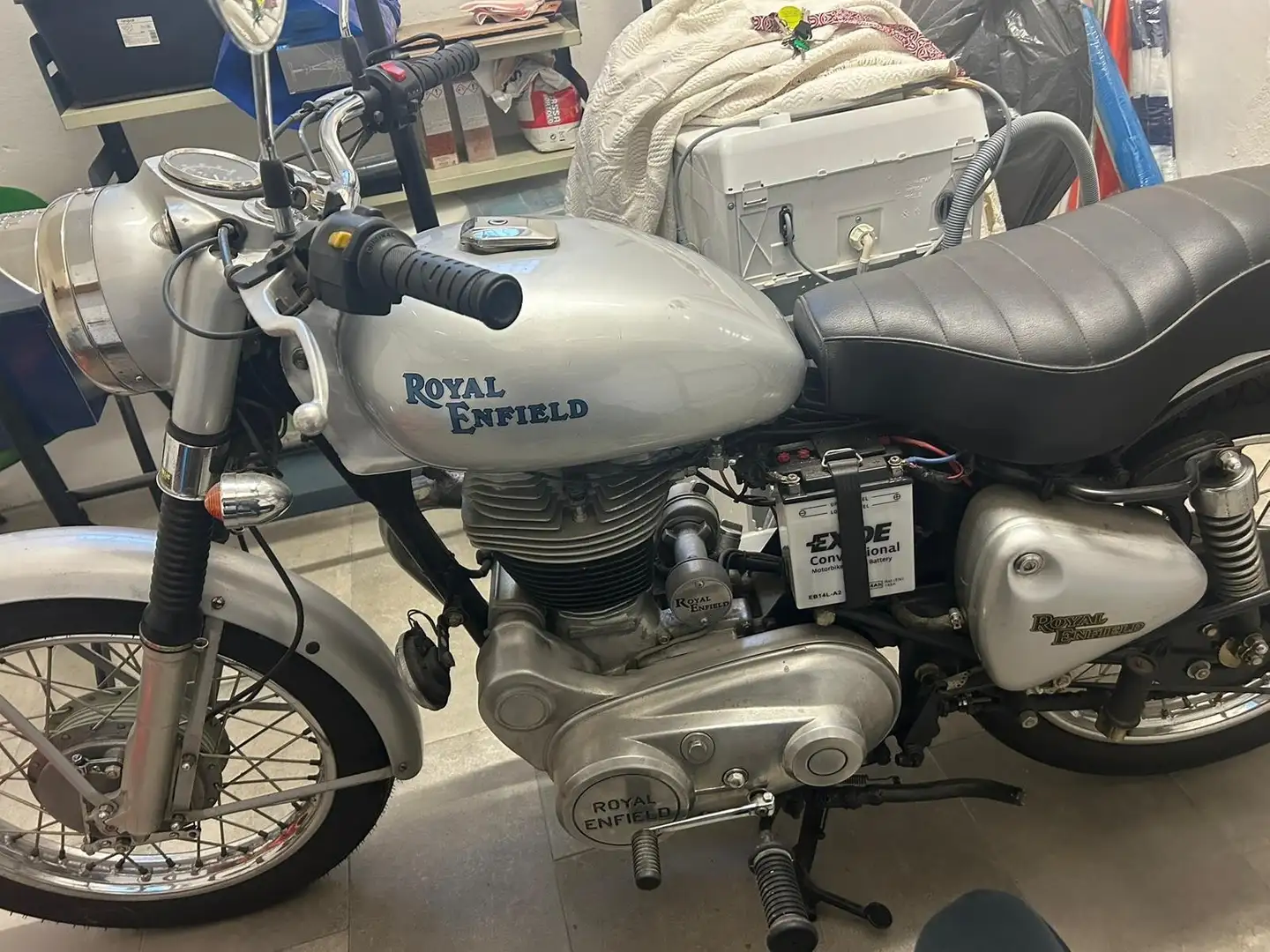 Royal Enfield Classic bullet 500 Silver - 1