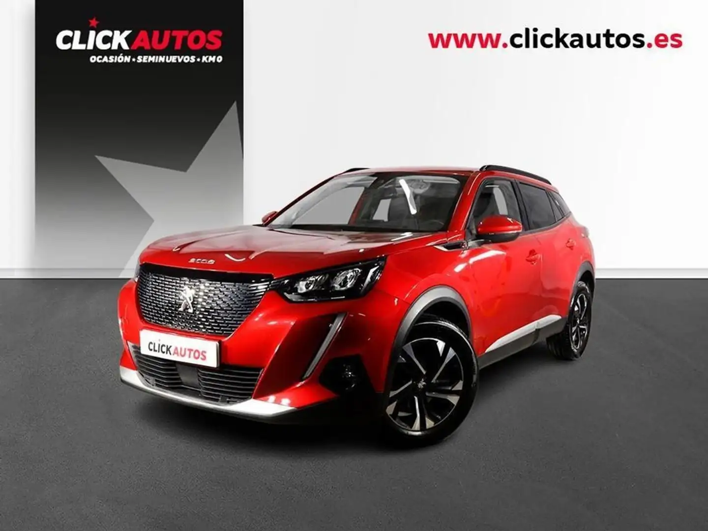 Peugeot 2008 1.2 PureTech S&S Allure Pack EAT8 130 Rouge - 1