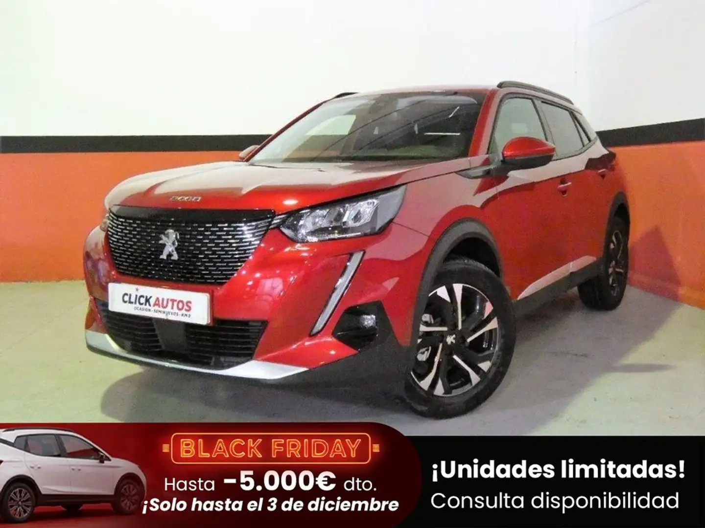 Peugeot 2008 1.2 PureTech S&S Allure Pack EAT8 130 Rojo - 1