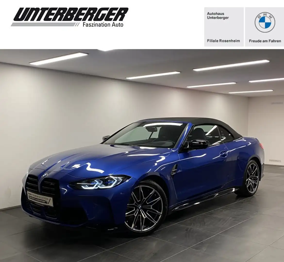 BMW M4 Competition M xDrive Cabrio M Drivers P. DA. Prof. Blu/Azzurro - 1