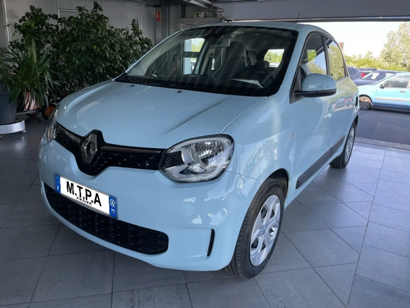 Renault Twingo E-Tech Electric Zen R80 Achat Intégral - 21MY Bleu - 1