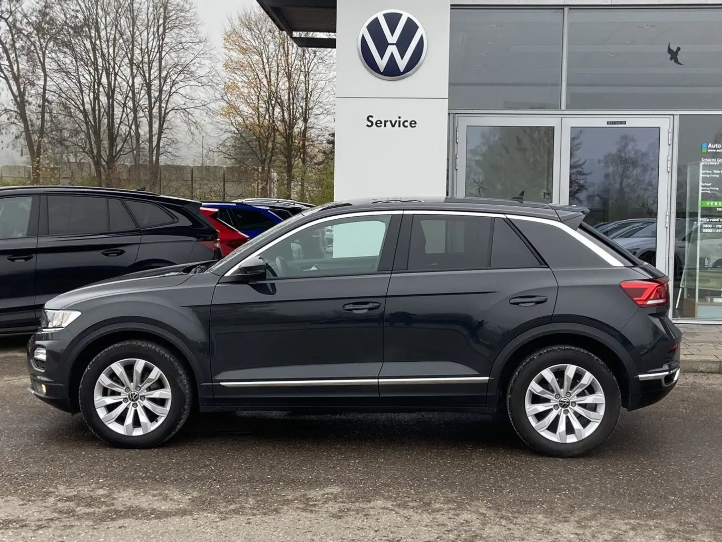 Volkswagen T-Roc 2.0 TDI DSG SPORT NAVI+SHZ+PDC+AHK+DAB+BLU Grau - 2