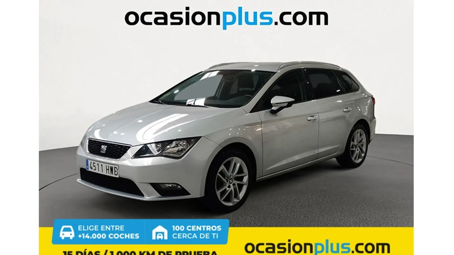 SEAT Leon ST 2.0TDI CR S&S Style DSG6 Argent - 1