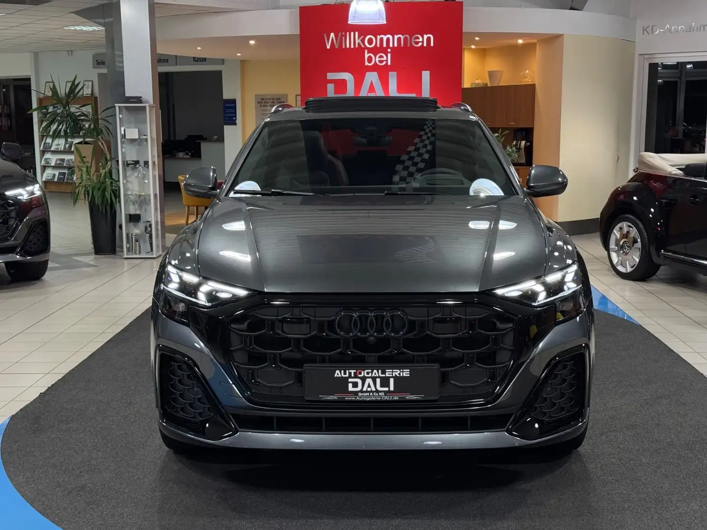 Audi Q8 50 TDI quattro S-LINE SPORT-AHK-HEAD UP-B&O Gris - 1