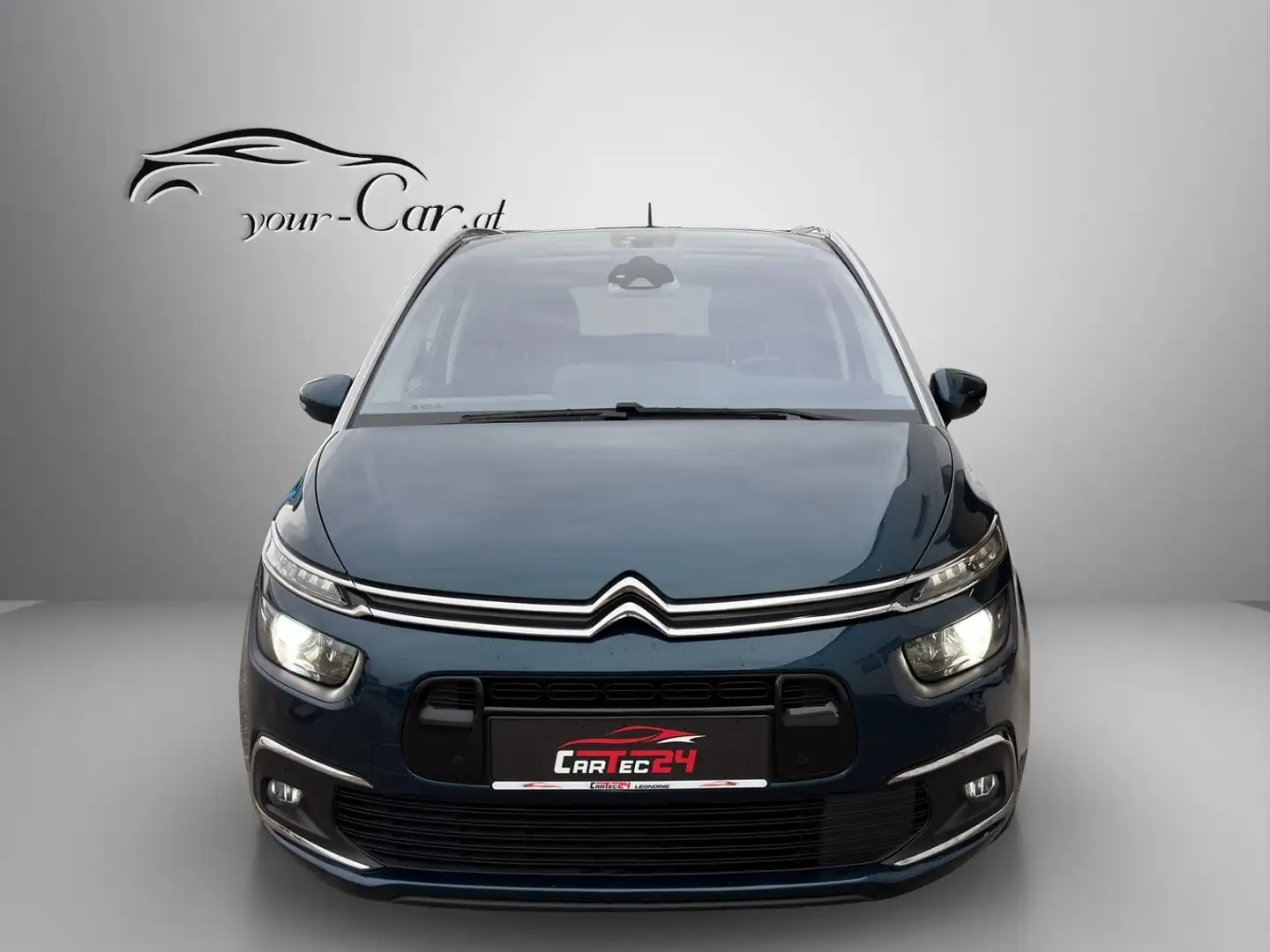 Citroen Grand C4 SpaceTourer 1,5 BHDI 130 EAT8 Shine Plus *7-Sitzer, ACC, AHK* Blau - 2