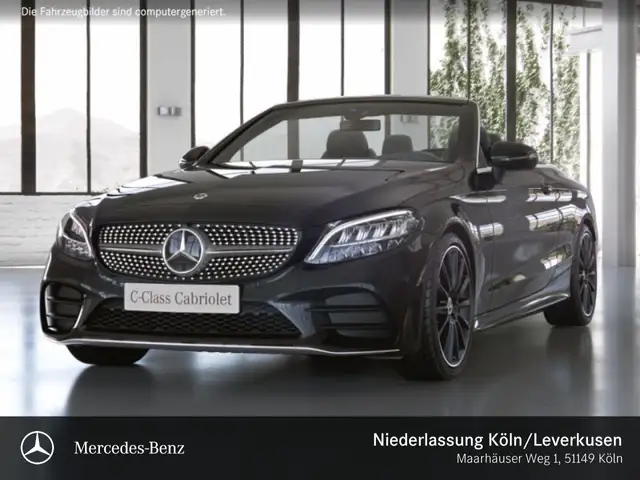 Mercedes-Benz C 200 Cabrio AMG+LED+BURMESTER+KAMERA+19"+KEYLESS