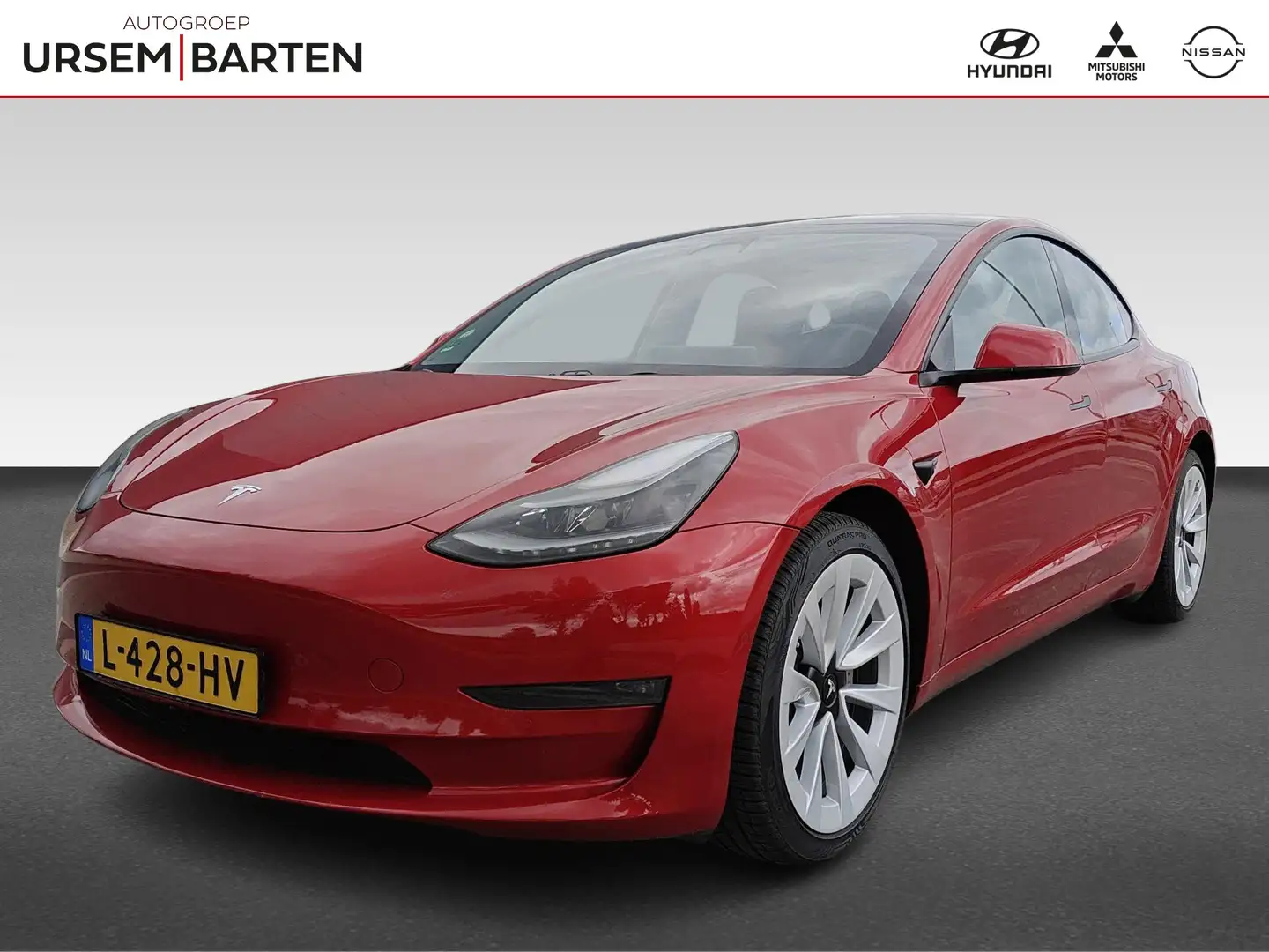 Tesla Model 3 Long Range AWD 75 kWh Rood - 1