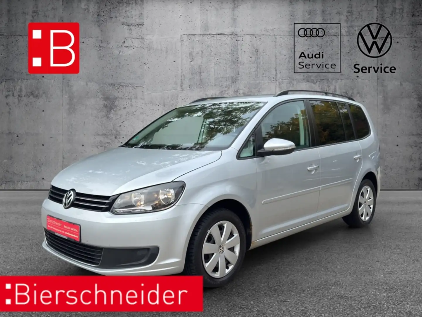 Volkswagen Touran 1.4 TSI Comfortline 7-SITZE Silber - 1