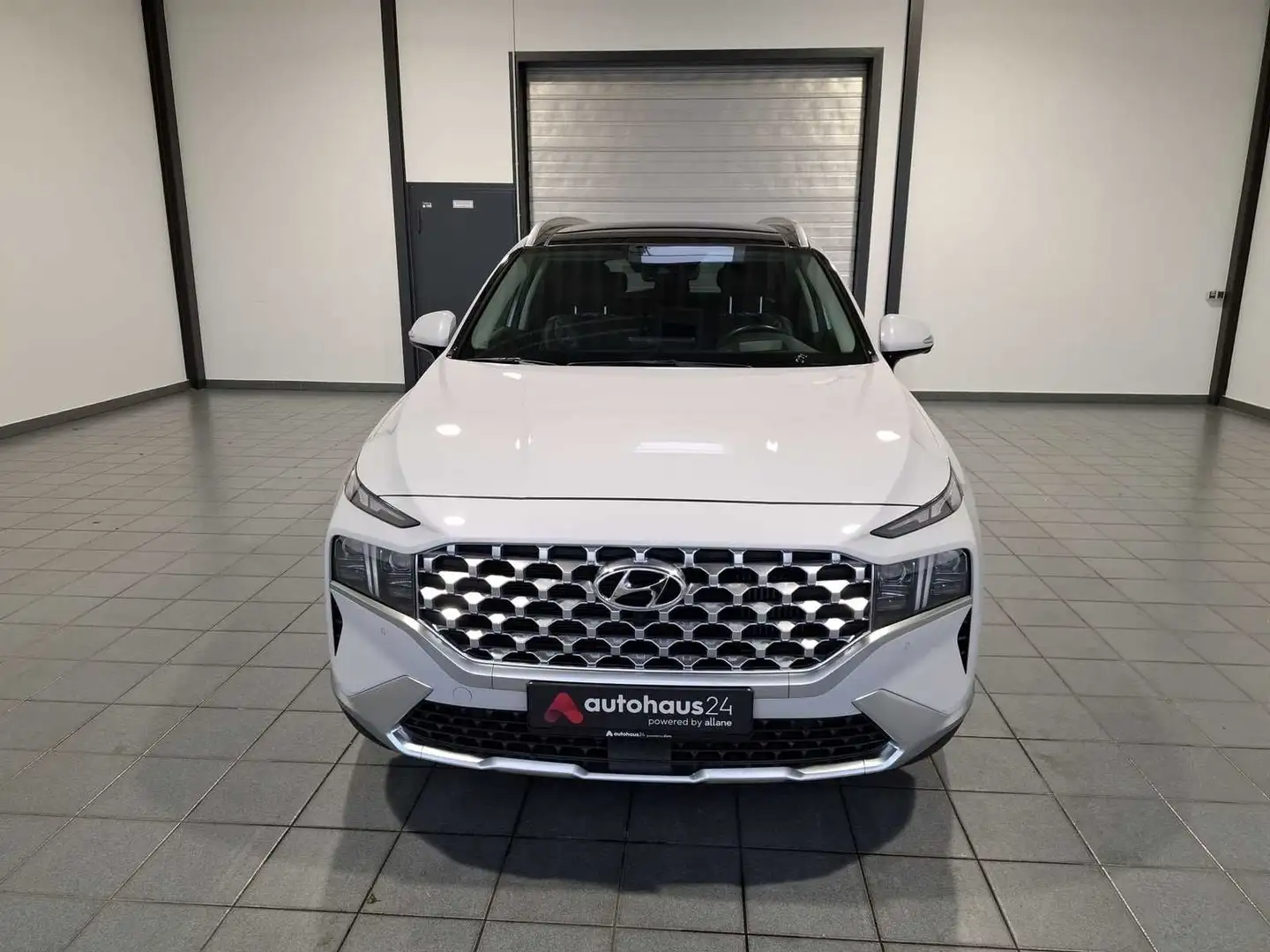 Hyundai SANTA FE 1.6 T-GDI  Prime Hybrid 4WD|Pano|Kamera Weiß - 2