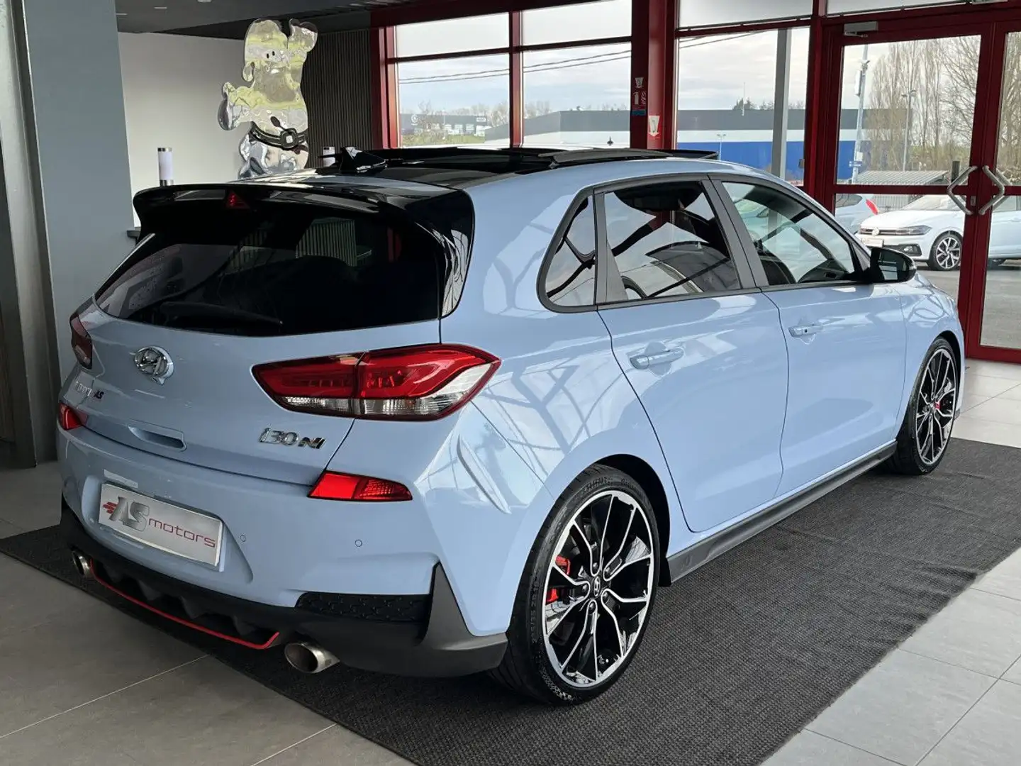 Hyundai i30 I 30 N 2,0 T-GDI 275 PRFORMANCE GPS CAMERA APPLE CARPLAY KEYLESS PARK PILOT PACK HIVER DIFFERENTIEL Bleu - 2