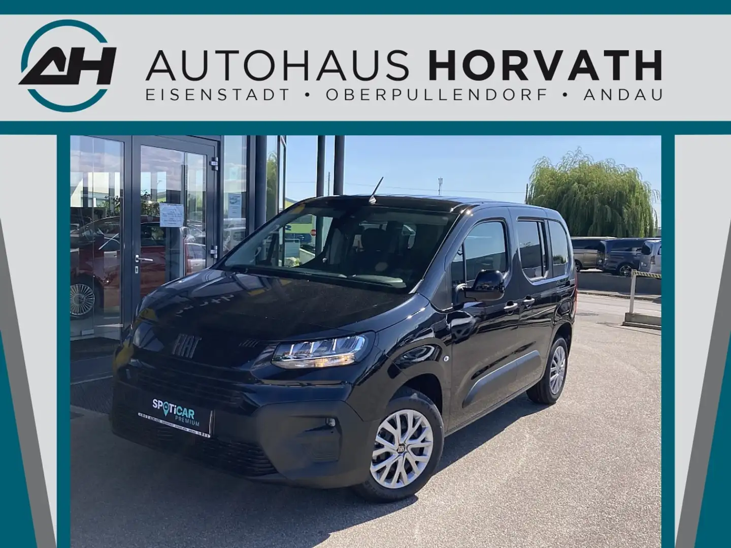 Fiat Doblo M BlueHDi 130 S&S 6-Gang-Manuell Negro - 1