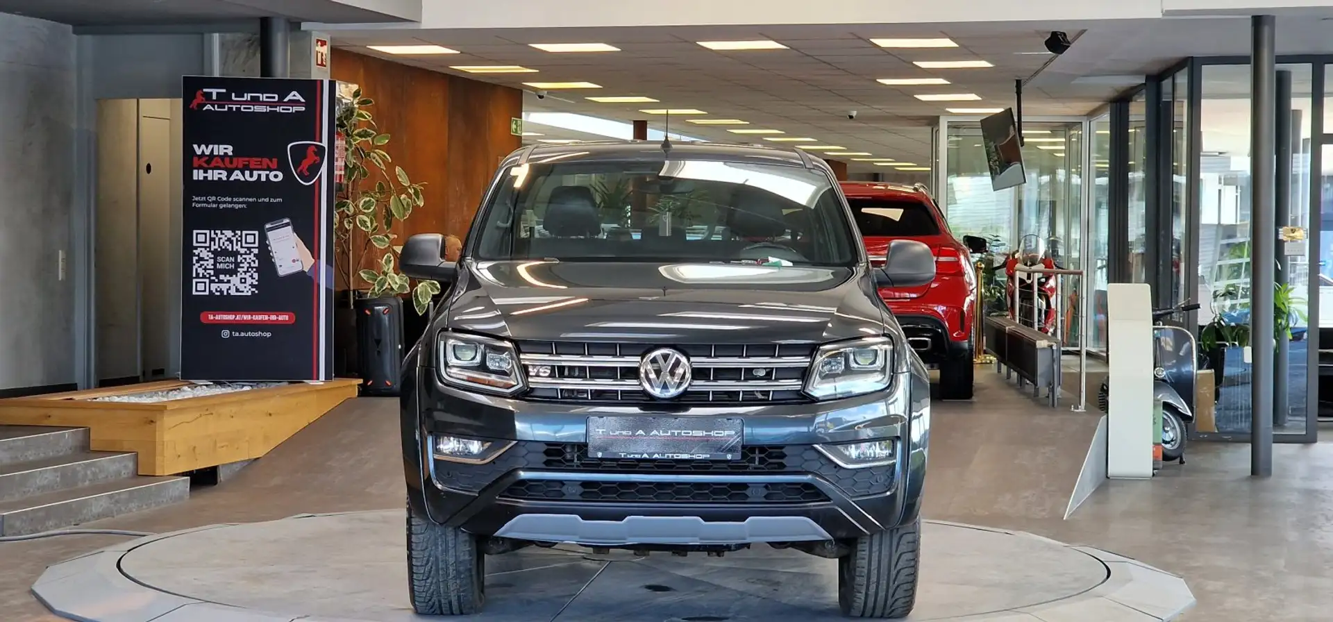 Volkswagen Amarok 3.0 TDI 4x4 Permanent Canyon Aut. *MwSt*AHK*Navi*O Grau - 2