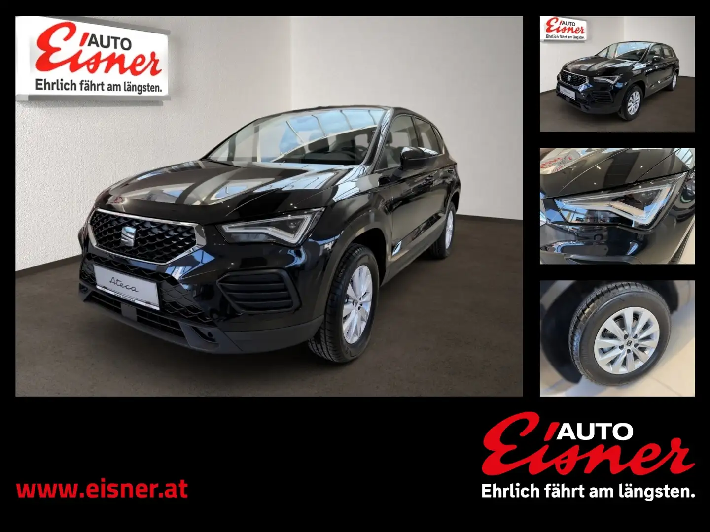SEAT Ateca 1.0 Reference Edition TSI 2-Zonen-Climatronic Noir - 1