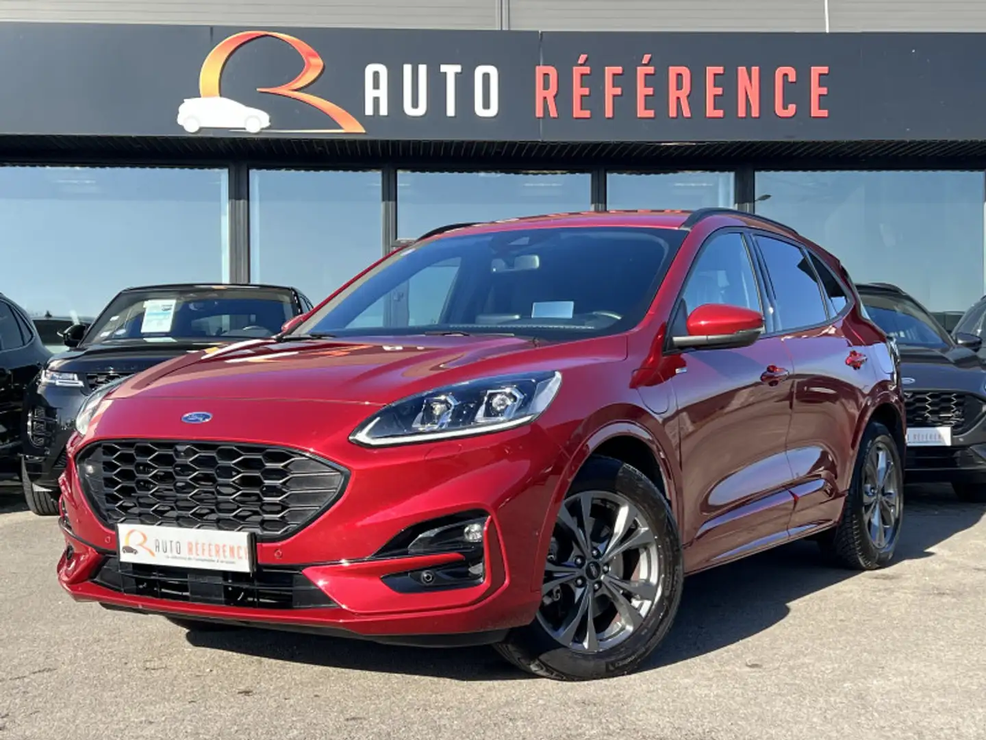 Ford Kuga 2.5 225CH PHEV ST-LINE X BVA 1ERE MAIN / CAMERA 36 Rouge - 1