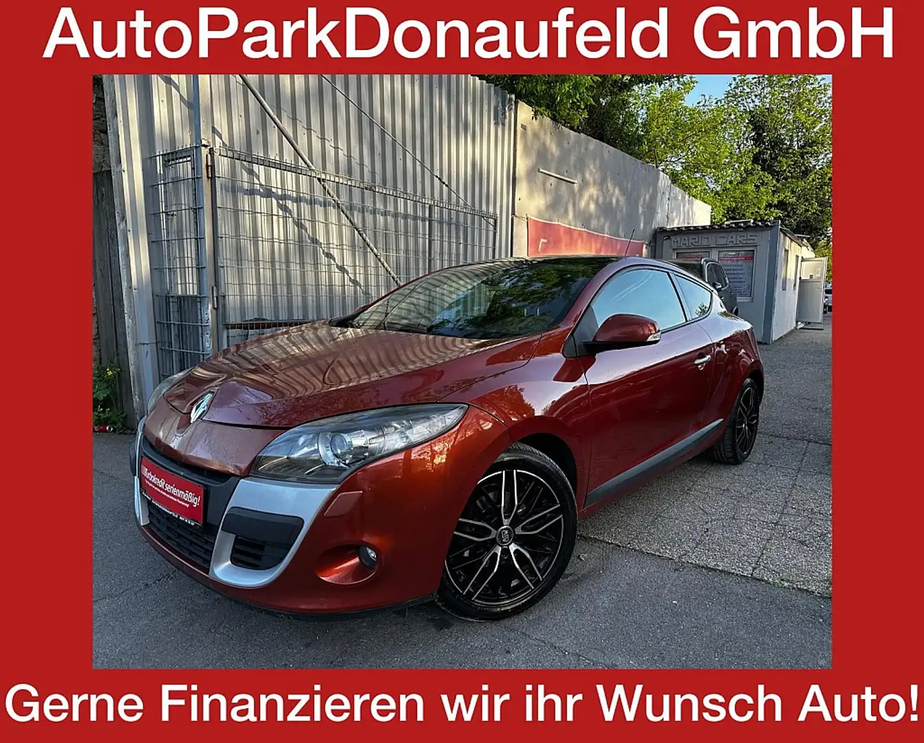 Renault Megane Mégane Coupé Dynamique 1,6 16V 110 Hi-Flex*PICK... Rood - 1