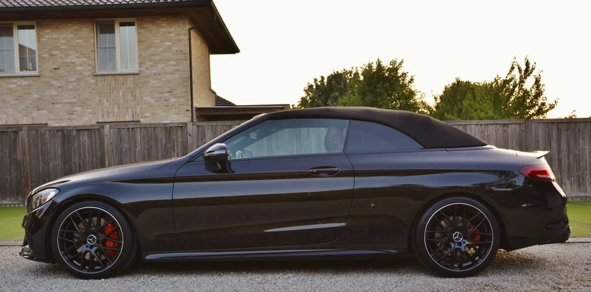 Mercedes-Benz C 43 AMG CabrioC63 LOOK "FULL BLACK-FULL OPTION-28.000KM" Black - 2