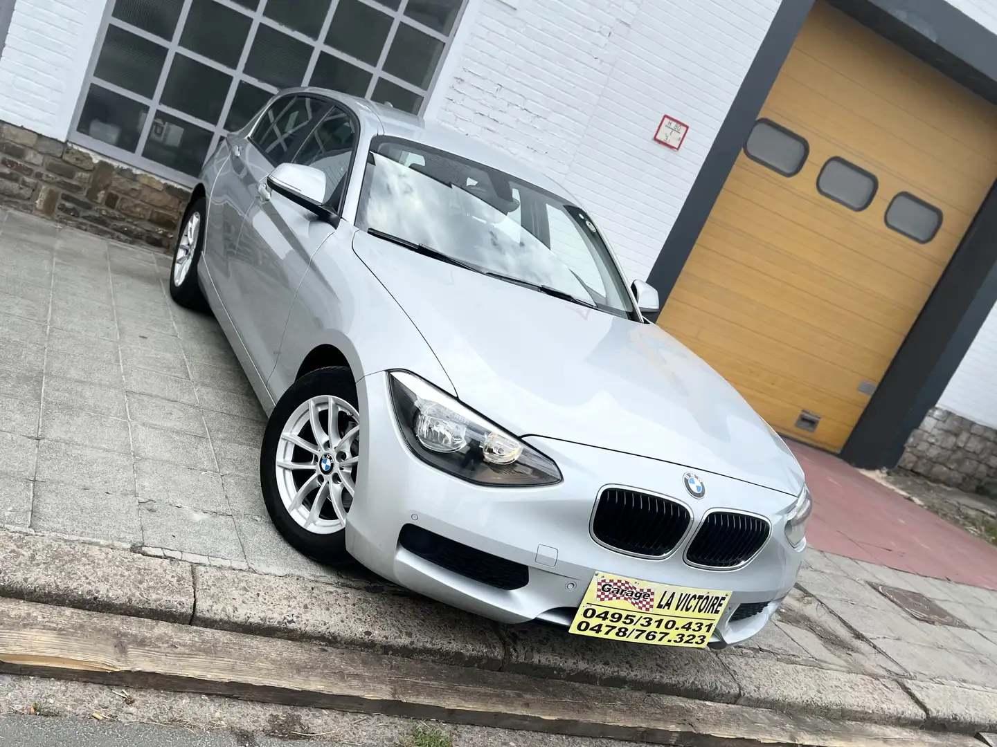 BMW 116 116i 5 Portes parfait état CLim//Jantes//Euro 6b Silver - 1