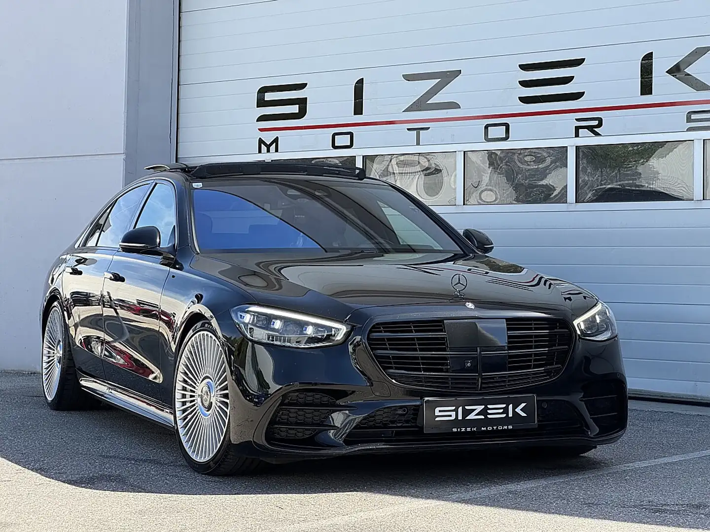 Mercedes-Benz S 350 d 4MATIC Aut. | S 63 AMG LOOK | ACTIVE SOUND SY... Schwarz - 2