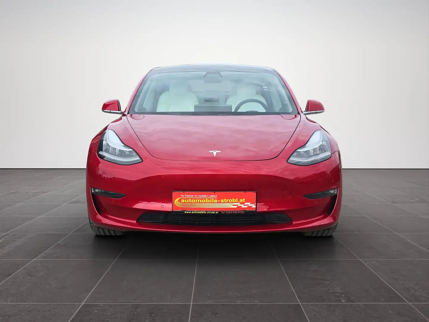 Tesla Model 3 Long Range Dual AWD Roşu - 2