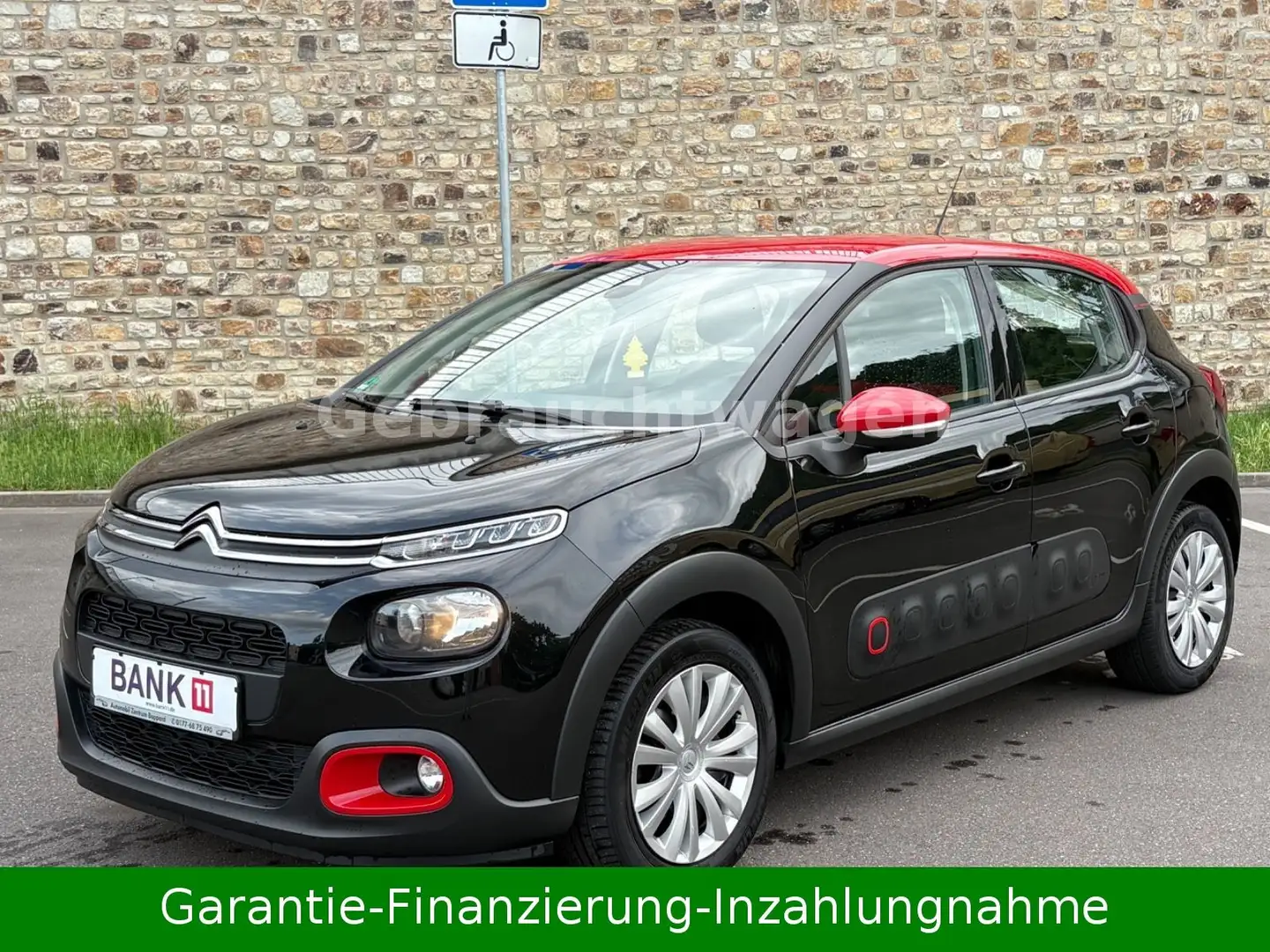 Citroen C3 Shine Pure Tech Finanzierung Tüv Neu Noir - 1